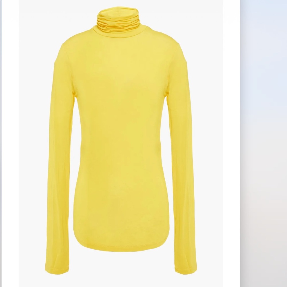 Yellow Isabel Marant turtleneck size 34